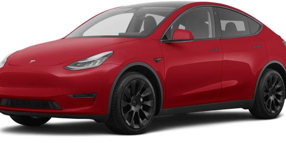 TESLA MODEL Y 2021 5YJYGDEE0MF283968 image